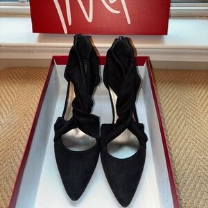 Woman’s dress high heels